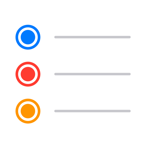Apple Reminders app icon